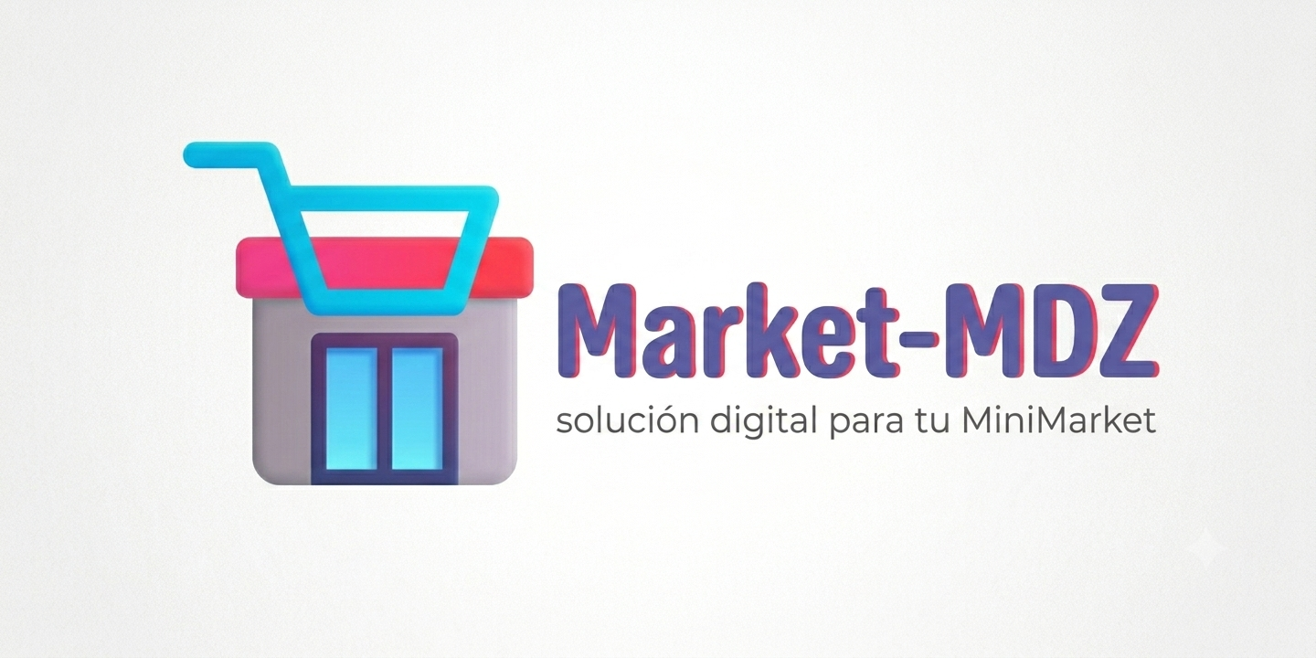 Logo de marketmdz - sistema para minimarket